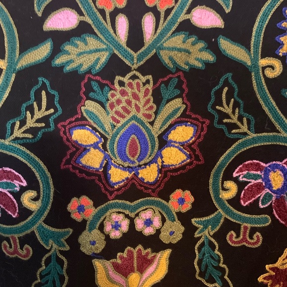 Zara embroidered mini skirt size small / xs - Picture 3 of 6